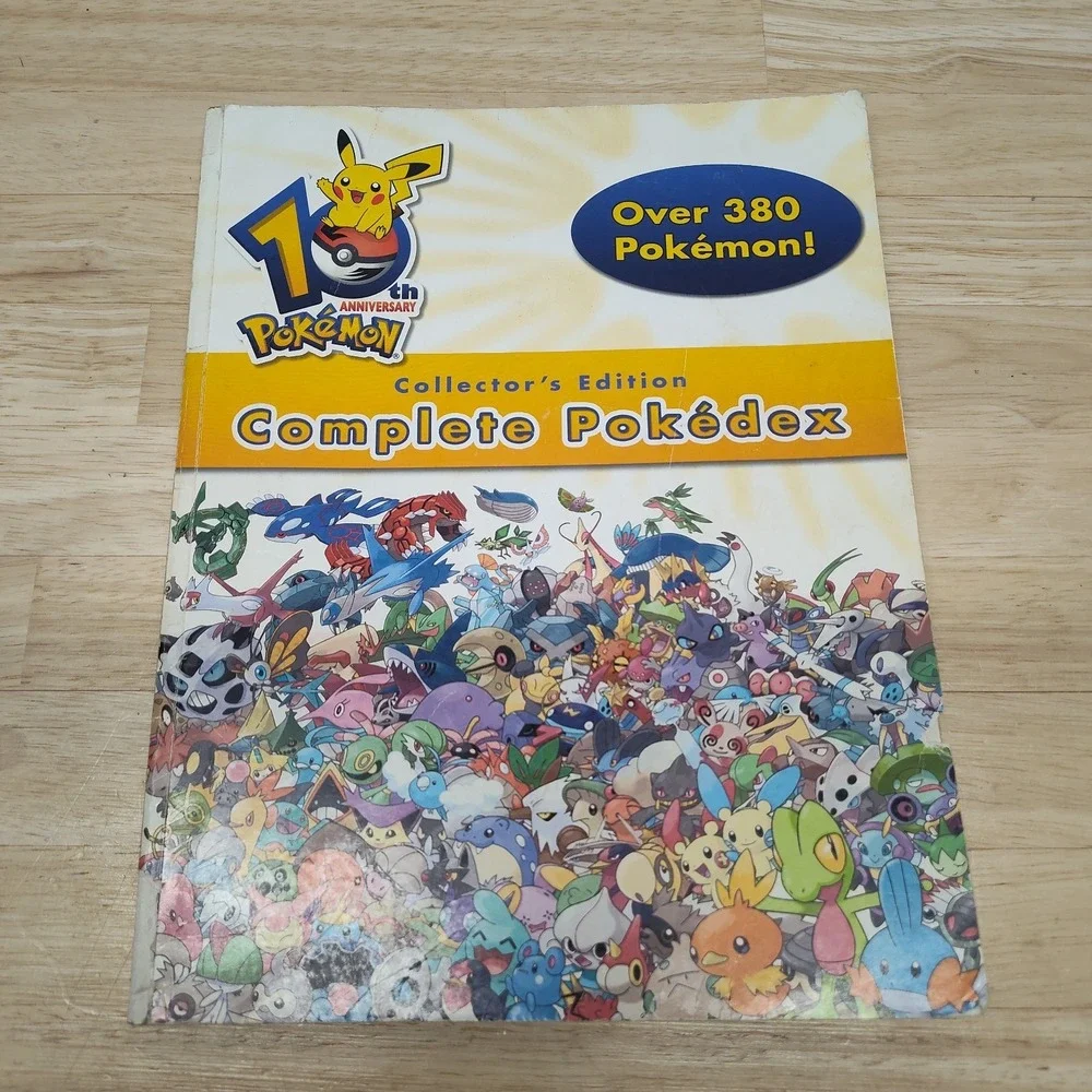 Pokemon Complete Pokedex 10th Year Anniversary Collectors Edition 2006